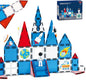 Space Exploration Magnetic Tiles (39PCS),STEM Building Set with Rocket & Astronaut,Preschool Learning Building Set for Ages 3-8, for Boys Girls (Satellite, Spaceship)