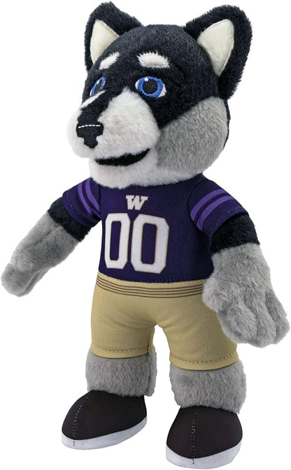 Bleacher Creatures Washington Huskies Harry The Husky 10" Mascot Plush Figures - A Mascot for Play or Display