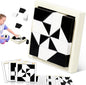 Block Puzzles Hidden Building Blocks for Kids, 3D Puzzle with Storage Tray Educational Assembly Puzzles Brain Teaser Games Game New Year's Gift for Early Education Ages 3+