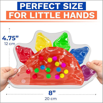 Sensory Toys for Toddlers Travel Toys Porcupine Color Sorting Matching Montessori Squishy Toy for Toddler Car Activities Calm Down Preschool Toy 5 Vibrant Fine Motor Skills Color Sorting Game