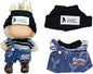 Clothes for 15/17cm Dolls(NO Doll) - Outfit for with Accessories Suit - Clothes Set for Dolls Dress Up