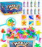 Magic Water Elf Toy Kit - Aqua Art Water Fairy Gel Kit for Kids - 10 Colors Magic Gel Water Pets - DIY Squishy Maker Set - Make Your Own Squishies Toy Crafts Party Favor for Boys & Girls Ages 6-12