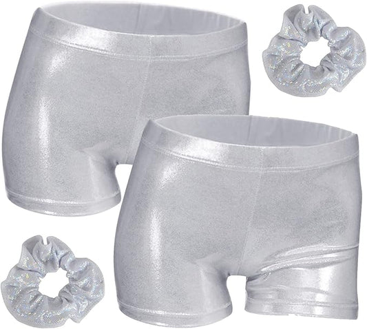 Aosva Little Big Girls' Sparkle Dance Tumbling Athletic Gymnastics Short 2-14Years