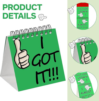 24 Pcs I Need Help Mini Flip Chart Classroom Management Tools Self Assessment Cards Classroom Students Behavior School Educational and Learning Activities Supplies for Kids Teachers