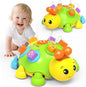 Musical Ladybug Baby Toys 6-12 Months, Infant Early Educational Learning Crawling Toys for 1 Year Old Boy, Newborn First Bithday Gift Toy for 7 8 9 10 11 Months Boys Girls (Green)