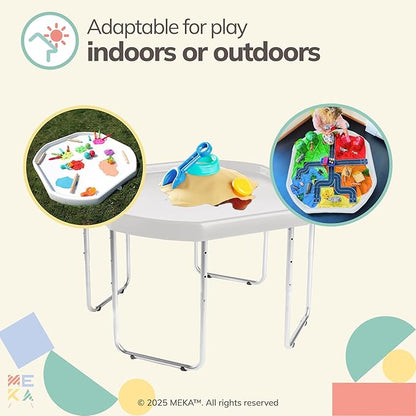 MEKA Tuff Tray Set for Sensory Play