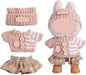 for Luxury 17cm Doll Clothes – 3-Piece Set （No Doll）, Adorable Outfit , Doll Outfit Clothes Set for 17cm Dolls,Clothes for Fashion Designer Collection Hat + Sweater + Skirt (Yellow)