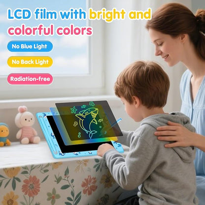 20 Pack LCD Writing Tablet for Kids, 8.5 Inch Colorful Doodle Board Drawing Pad, Educational Learning Travel Toys Birthday Gifts for Boys Girls Age 3 4 5 6 7 8