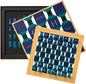 Printworks Lacquered Chess – Athena – Multi-Color Wooden Chess Set with Solid Wood Board – Elegant Coffee Table Game for Adults & Kids Ages 5+ – Multilingual Instructions Included