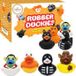 Halloween Rubber Duck Toy Duckies for Kids, Fun Bath Birthday Gifts Baby Showers Summer Beach and Pool Activity, 2" (200-Pack)