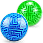 2 Pack 3D Puzzle Maze Ball, Memory Sequential Gravity Cube Balls Educational Toys for Kids Teens & Adults, Hard Challenges Game Lover Tiny Balls Brain Teasers Game Gifts