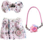 Clothes for 17cm Doll,Outfit for Doll,Dress and Hairpin Set for Dolls Dress Up,Accessories for 17cm Dolls (Style-G)