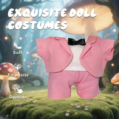 17cm Doll Clothes & Outfit Set for 17cm Dolls Hoodies Jeans Accessories Outfits Luxury Chic Doll Clothing & Style Bundle(NO Doll)