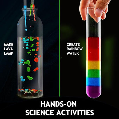 Japace 100+ Experiments Science Kit for Kids, Cool Boy Christmas Birthday Gift Ideas, Chemistry and Physics Set STEM Toys for Boys Girls