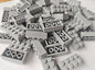 500 Piece Gray 2x4 Bricks Bulk, Classic Grey Building Block Flat, Compatible with Lego Parts and Pieces, MOC Building Bricks DIY Play Set for Kids Age 6+
