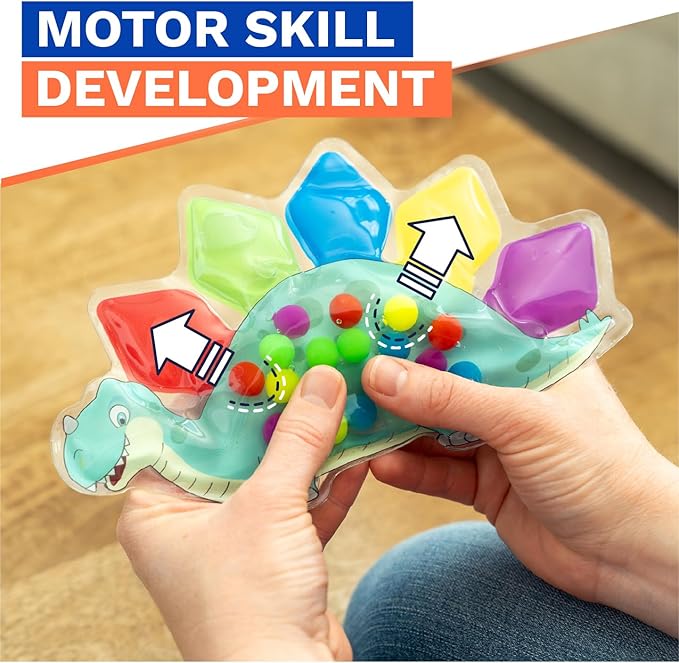 4-Pack Color Sorting Sensory Toys for Toddlers Ages 3+ Montessori Travel Toys Calm Down Toy for Preschool | Flower, Porcupine, Cloudy Rainbow Color Matching Activities Gift Ready for Boys Girls B-Day