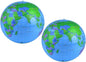 Coopay Inflatable Globe PVC World Globe Inflatable Earth Beach Ball for Beach Playing or Teaching