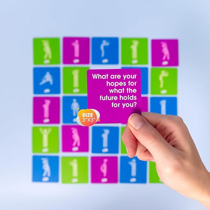 We! Connect Cards – Conversation Starter Game for Team Building, Office Icebreakers, and Adult Group Activities – Designed for Work, Employee Connections, and Engagement – Featured by TEDx 60 Cards