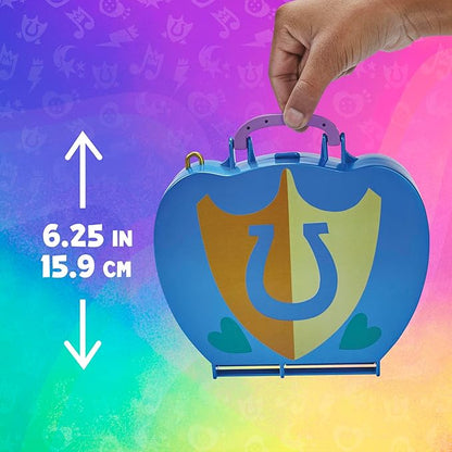 My Little Pony Mini World Magic Compact Creation Critter Corner Toy, Buildable Playset with Hitch Trailblazer Pony for Kids Ages 5 and Up