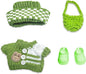 17cm Doll Clothes Set Fashion Doll Clohtes with Accessories of Doll Clothing Suitable for Various Outfits of Dolls (Style U)