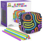 3D Sensory Activity Board for Kids – Silicone Fidget Toy Cube | Sensory Toys for Toddlers, Autism, ADHD, Anxiety | STEM Travel Toy for Boys and Girls Ages 3+
