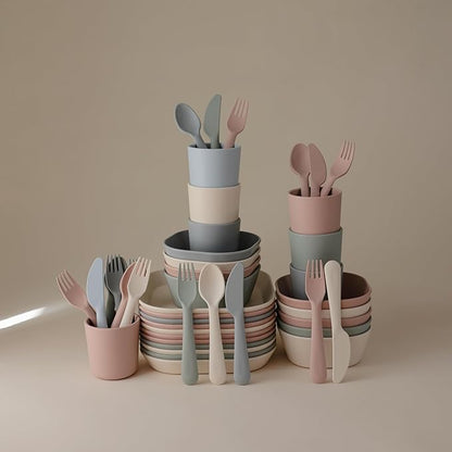 mushie Dinnerware Cups For Kids | Made in Denmark, Set of 2 (Daffodil)
