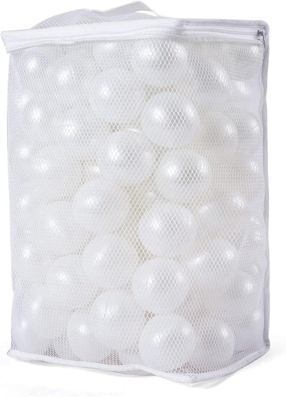 Realhaha Ball Pit Balls 50 100 200 500 Play Balls Plastic Balls for Baby Girls Toddlers Kids Play Tent Pool Playhouse Playpen Party Decoration