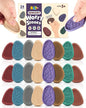Fidget Toys Adults Sensory Stone: 24 Pack Texture Worry Stone for Kids Calming - Sensory Autism Toys for Anxiety Relief - Quiet Small Fidgets for Classroom Prizes