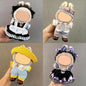 4 Pack—17cm Doll Clothes,Premium Doll Outfit with Accessories,Doll Princess Skirt,Cute Clothes Outfit for 17cm Dolls,End Dolls Fashion Clothing Set(No Dolls and Shoes) (Set Z)