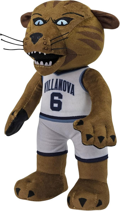 Bleacher Creatures Villanova Wildcats Will D. Cat 10" Mascot Plush Figures - A Mascot for Play or Display