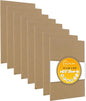 (8-Pack) CalPalmy 11” x 14” MDF Boards - 1/4” Thick Boards for Carpentry, Interior Design, Hobby Crafts, and More - with Smooth, Unfinished Sides and Sanded Edges