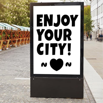 Bemeol Letter Stickers 378 Pcs Bulletin Board Letters for Classroom 4 Inch Alphabet Cutout Letters for Poster Board Display Home Classroom School Decor(Black)