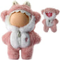 Clothes for LABUBU 17cm Doll (NO Doll),Outfit for LABUBU,Dress and Hairpin Set for LABUBU Dress Up,Accessories for LABUBU