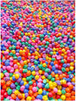 Colored Chickpeas for Sensory Play and Sensory Bins - Many Different Seasonal Colors (2 Cups, Rainbow)