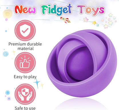 Fidget Toys for Kids, Sensory Toys for Teens, Gifts for Boys Girls ADHD Autism Stress Relief Quiet Finger Tools Classroom