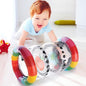 The Peanutshell Inflatable Tummy Time Roller - Crawling Toys for Babies, Soft & Supportive Baby Tummy Time Roller, Water-Friendly Crawling Toys for 6-12 Months - Montessori
