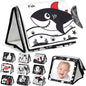 EverLove Tummy Time Mirror - High Contrast Baby Sensory Toys for 0-9 Months