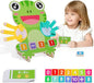Math Manipulatives Number Counting Blocks-Educational Toys for Kids, Preschool Learning Toys for Toddlers 3-5, Montessori Toys for 3-5 Year Old Boys Girls Birthday Gifts (Large Frog Model)