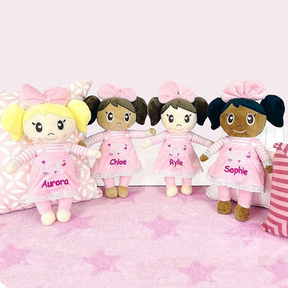 DIBSIES Personalized My First Dolly (Brunette Light Skin Tone)