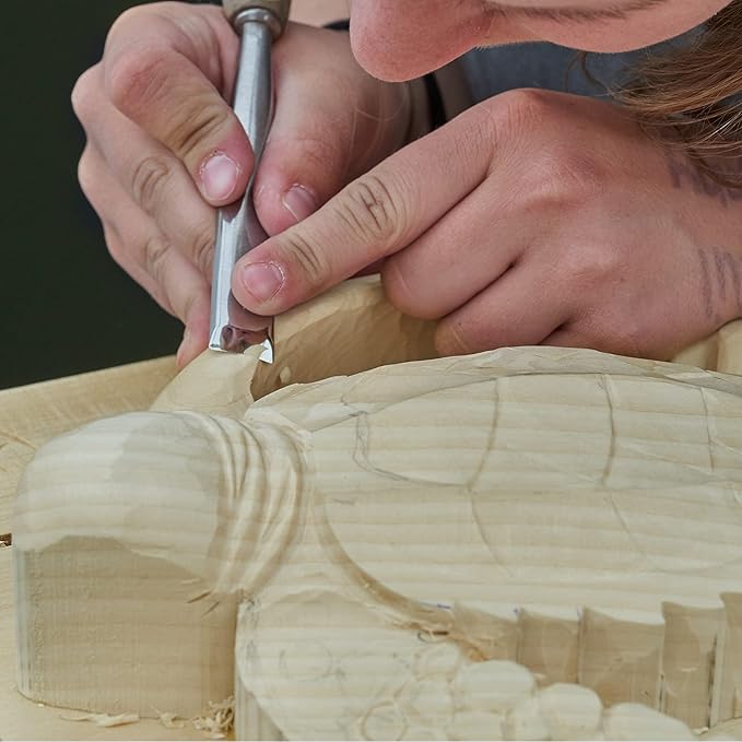 10 Pack Unfinished Basswood Carving Blocks Kit, Rectangular Wooden Blocks for DIY Carving, Crafting and Whittling for Adults Beginner and Experts(6 x 1 x 1 inch, 6 x 2 x 2 inch)