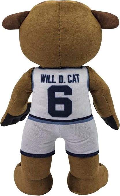 Bleacher Creatures Villanova Wildcats Will D. Cat 10" Mascot Plush Figures - A Mascot for Play or Display