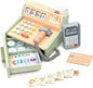 UMU® Wooden Cash Register for Kids - Includes Accessories (Scanner, Payment Terminal, Play Money, etc.), Role Play Shop & Accessories for Children Ages 3 4 5 6