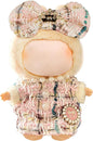 Premium Doll Clothes for Labubu - Luxury Chic Style Set for 17cm Dolls, Doll Outfit for Display, Collectors, Gift - Cute Miniature Fashion Accessories - Pink Crown (No Dolls)