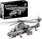 Attack Helicopter Air Force Building Block Set – 283-Pcs Helicopter Building Toys Set – Building Block Plane Toy for Kids Older Than 10 and Adults – Compatible with All Building Bricks