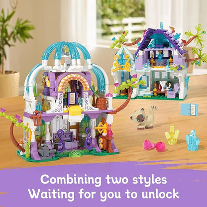 Friends Magic House Building Toy Set Compatible with Lego Friends Creative Fun for Boys and Girls Gift Idea for Kids Age 6-12 and Up 412 PCS