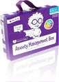 Open The Joy Anxiety Management Box for Kids - DIY Wooden Mailbox, Air-Dry Clay Kit, Origami Crafts, Confidence Cards, and Emotional Learning Activities - Ages 4+