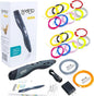 SCRIB3D Advanced 3D Printing Pen with 2 Starter Colors and PLA Refill Pack with 10 Assorted Colors