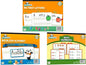 Channie's PreK Kindergarten Handwriting Visual Alphabets & Numbers Learning & Tracing Workbooks, 3 Pack - Alphabet & Numbers Preschool Workbook for Homeschool and After School