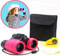 Kids Binoculars Best Gifts for 3-12 Years Boys Girls High-Resolution Optics Shockproof Mini Compact Binocuolar Toys Folding Small Telescope for Bird Watching Camping Outdoor Play