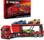Micro Brick Car Transportation Building Blcok Set - Kids Toy Train Building Set, Ages 8+ - Gift Ideas for Boys & Girls Birthdays